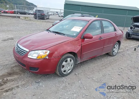 2008 Kia Spectra Ex z USA, uszkodzony, nr VIN KNAFE121285525189